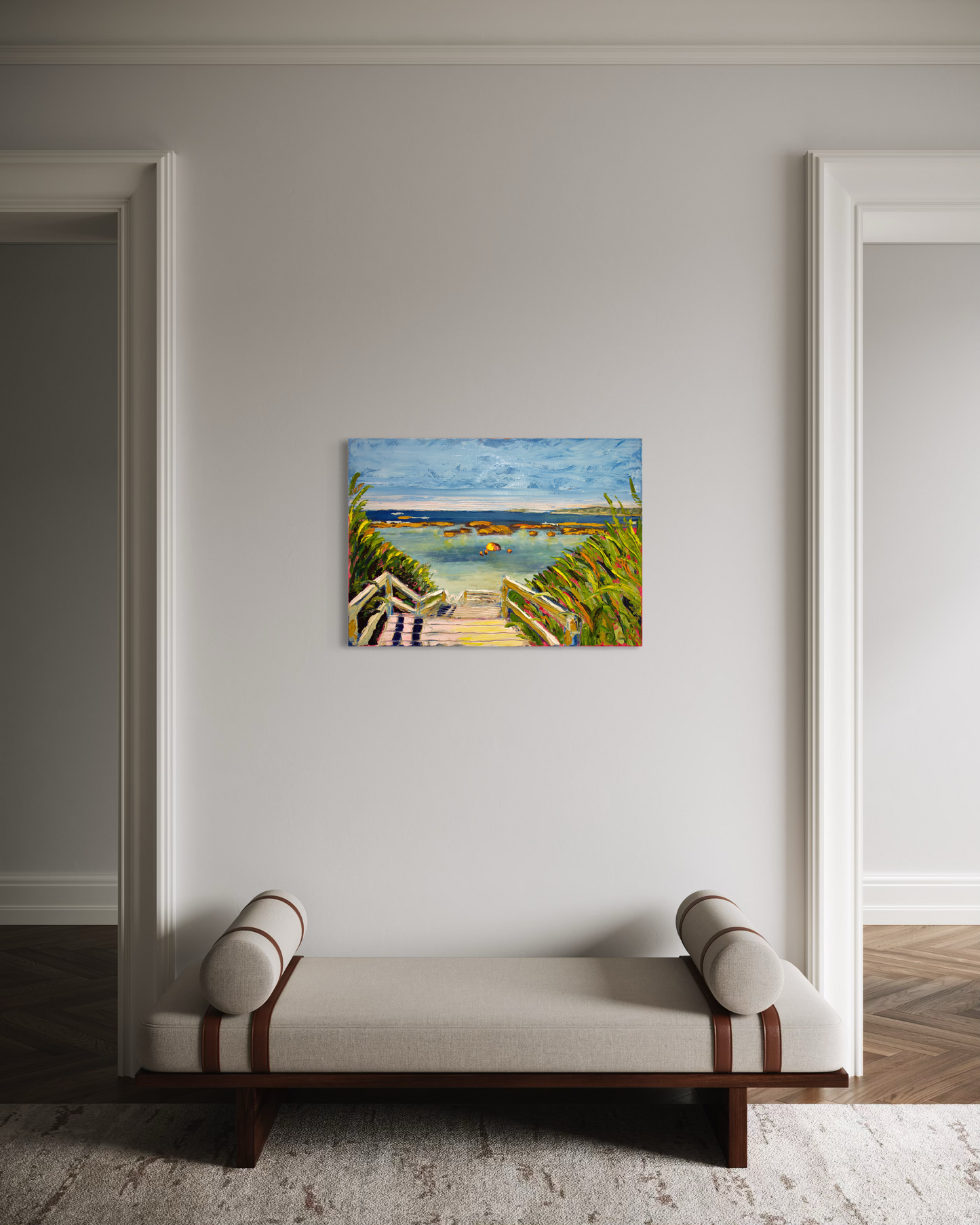 Stairway to Heaven - 50cm x 70cm - Oil on Canvas