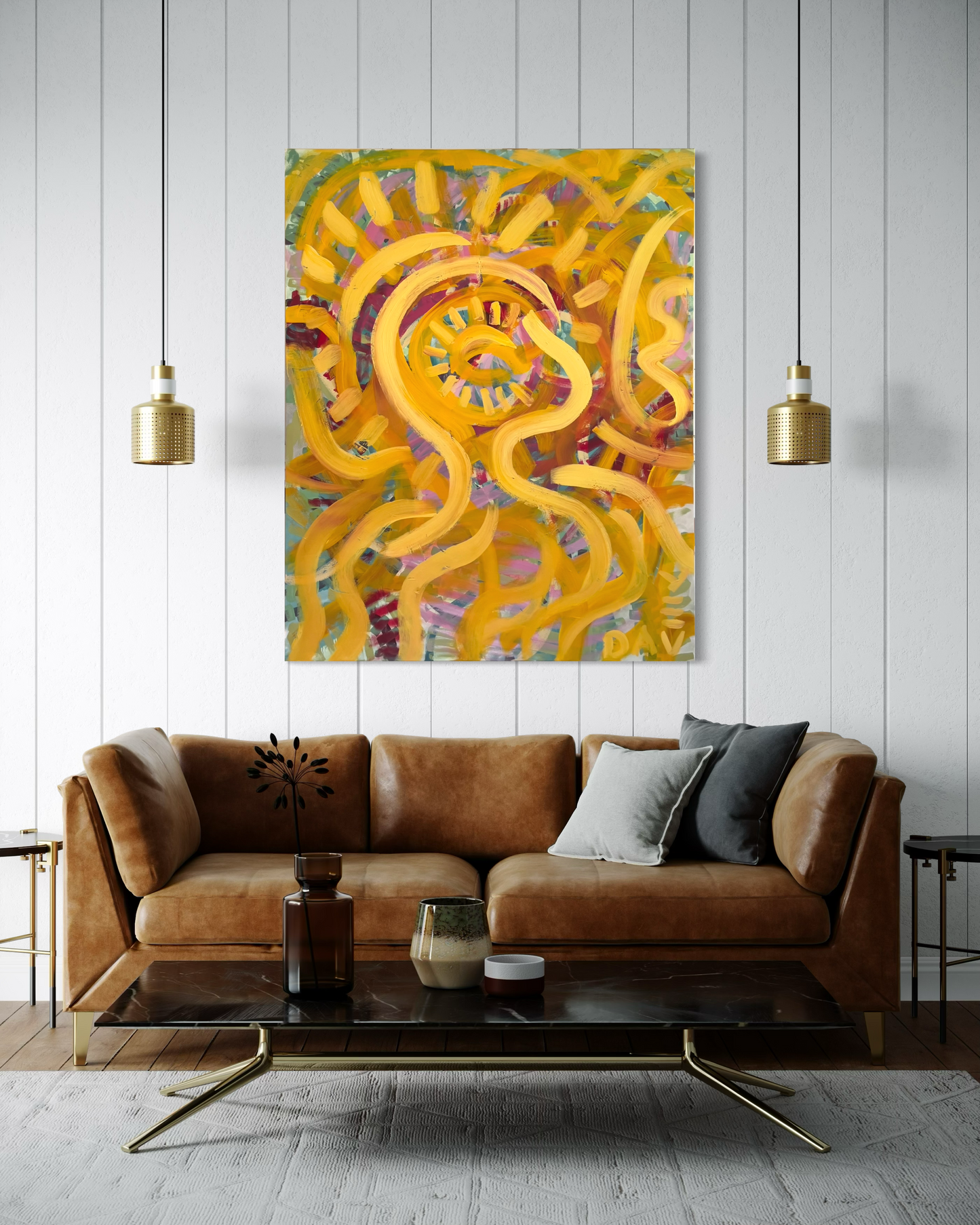 Eternal Sunshine and the Infinite Mind - 120cm x 150cm - Original Oil Painting on Canvas