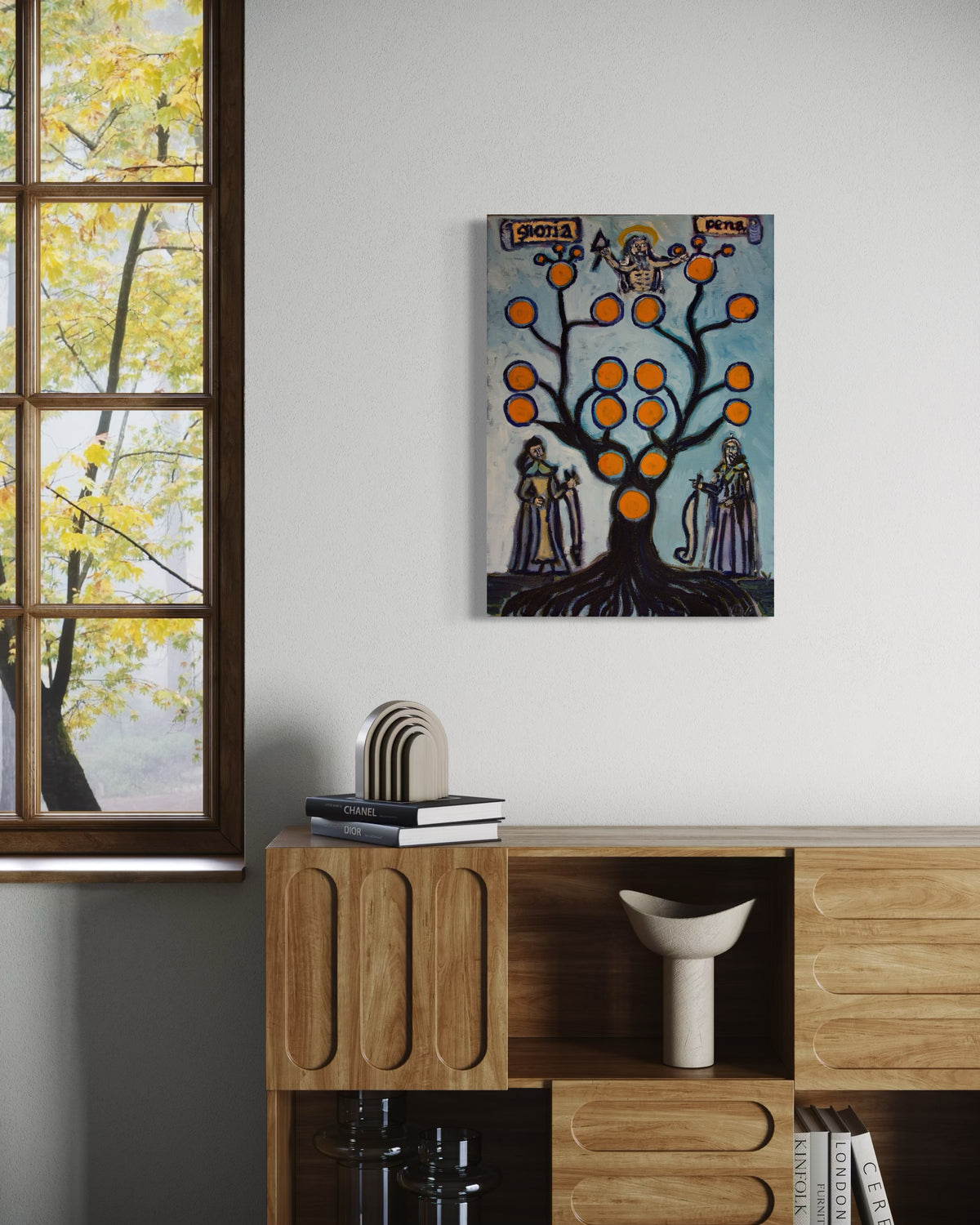 The Tree of Science - Original Oil on Canvas - 70cm x 50cm