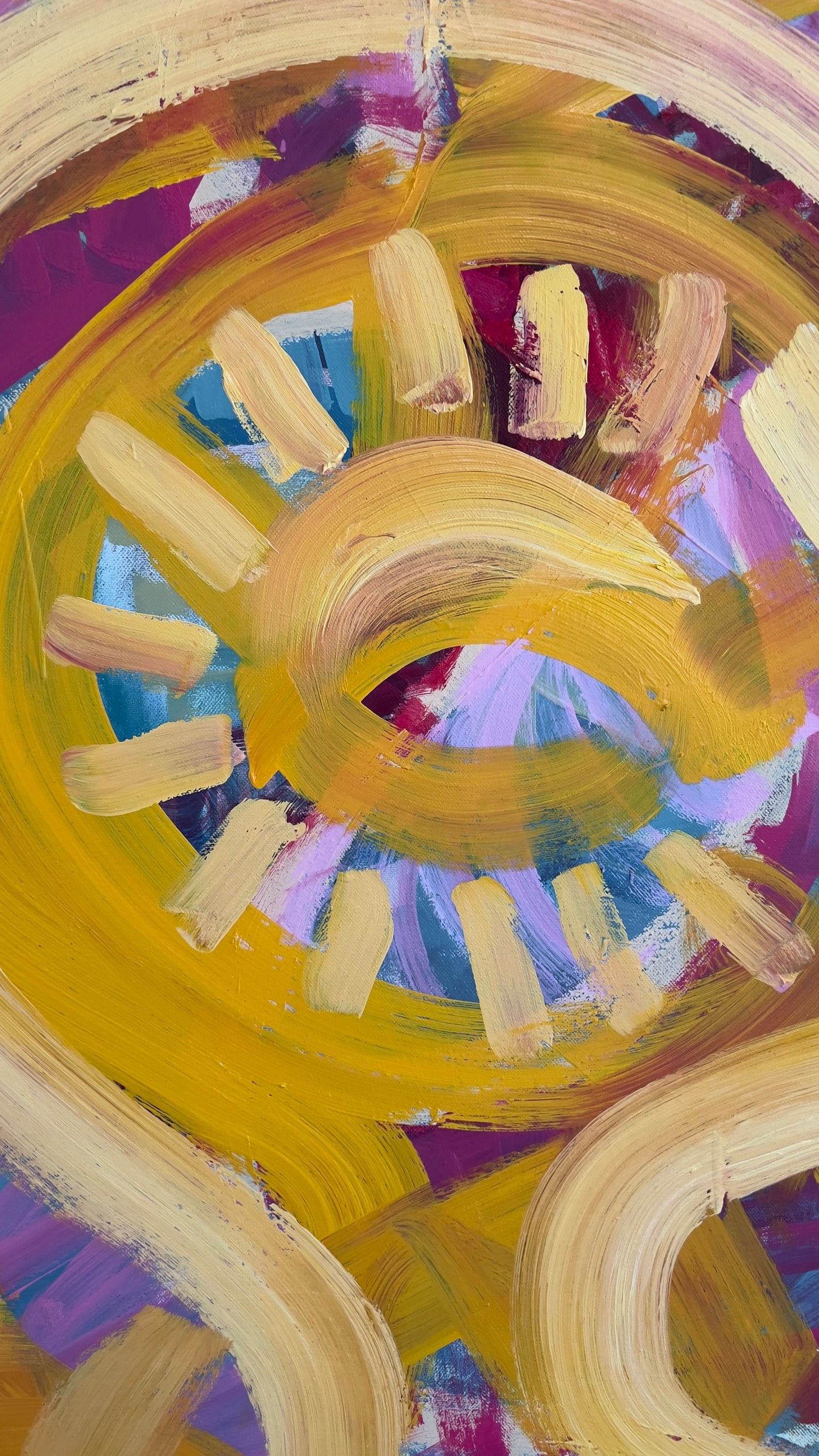 Eternal Sunshine and the Infinite Mind - 120cm x 150cm - Original Oil Painting on Canvas