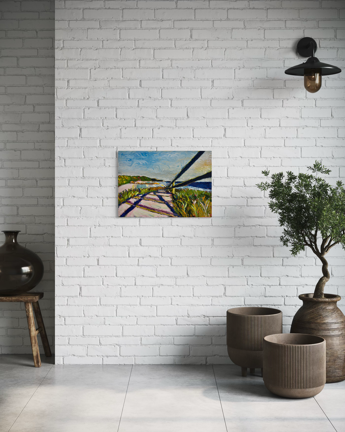 The Spirt in the Sky - 50cm x 70cm - Original Oil on Canvas