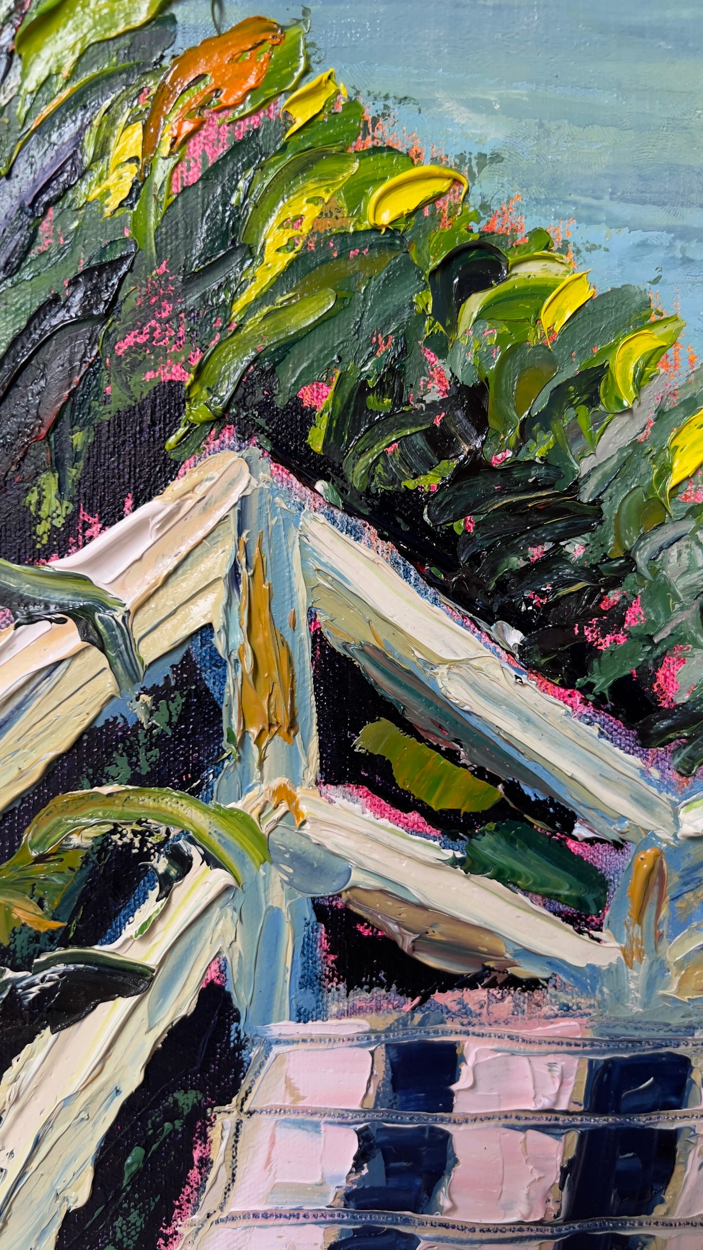 Stairway to Heaven - 50cm x 70cm - Oil on Canvas