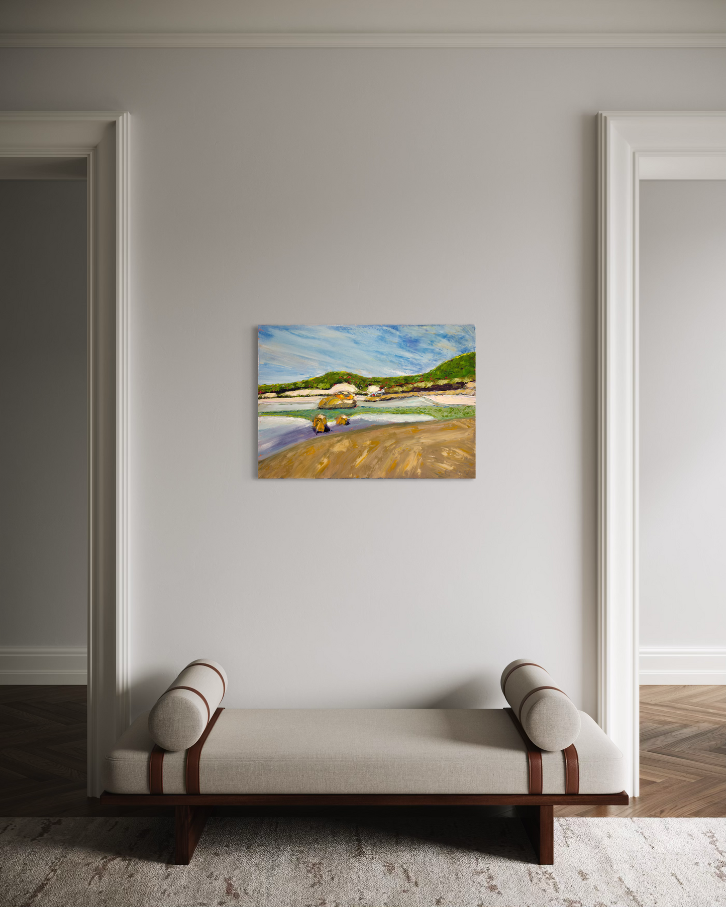 The Dunes That Echoed Back - 50cm x 70cm - Original Oil on Canvas