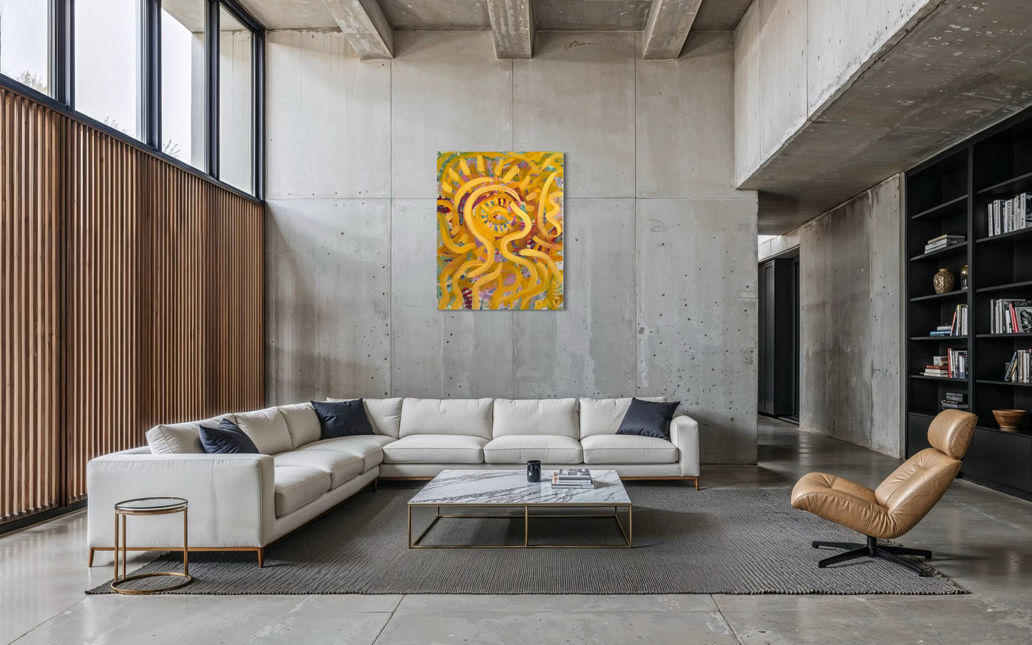 Eternal Sunshine and the Infinite Mind - 120cm x 150cm - Original Oil Painting on Canvas