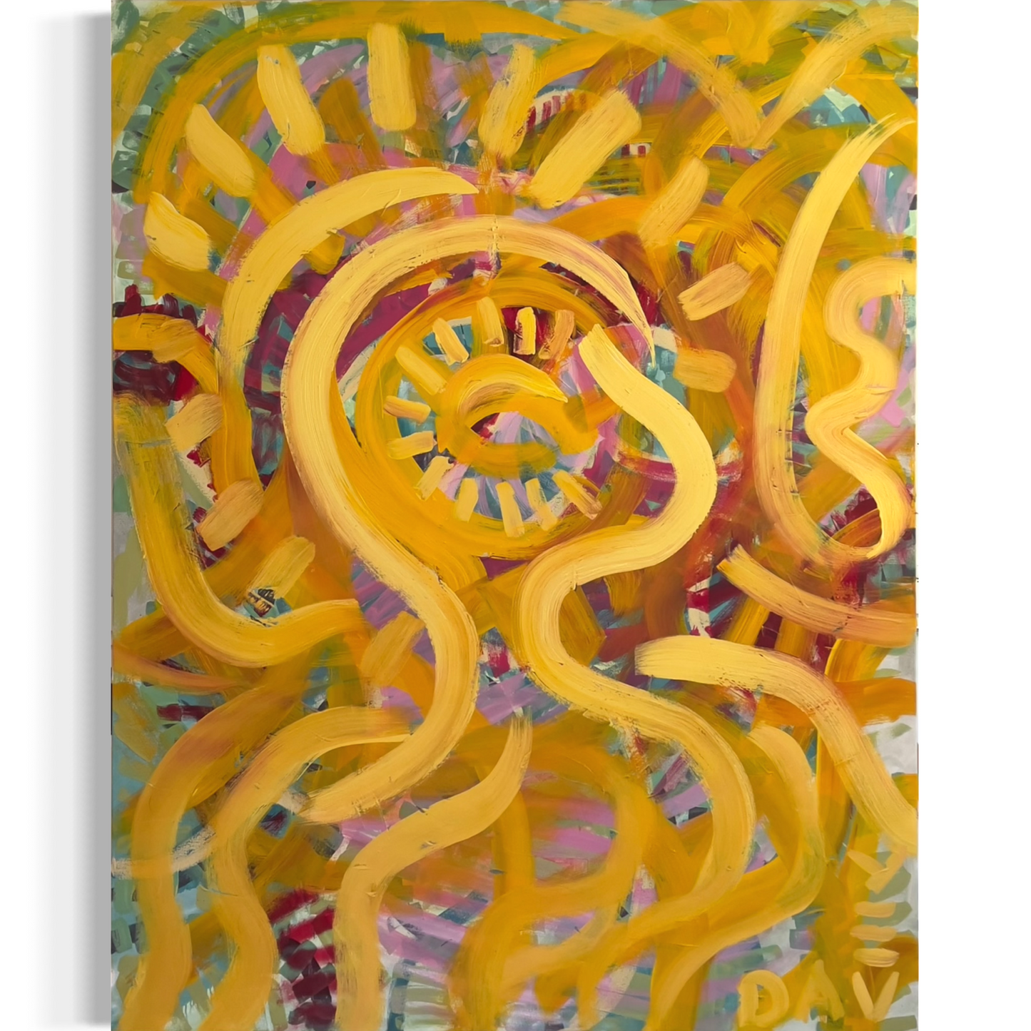 Eternal Sunshine and the Infinite Mind - 120cm x 150cm - Original Oil Painting on Canvas