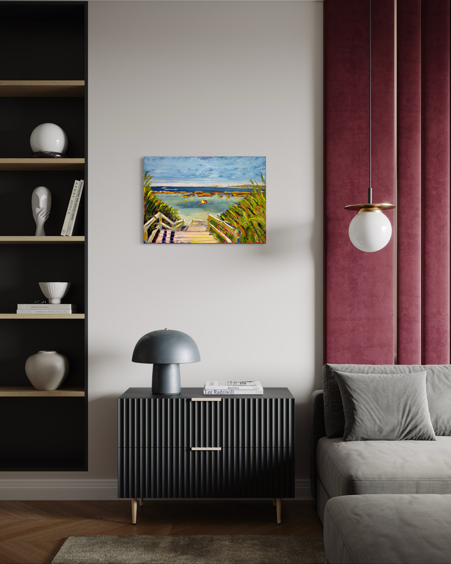 Stairway to Heaven - 50cm x 70cm - Oil on Canvas