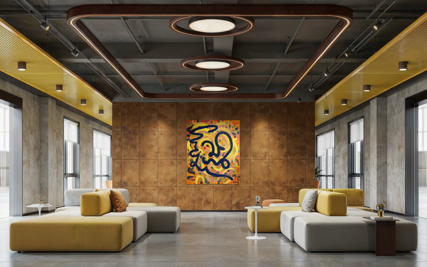 A Toast To Old Beginnings - 150cm x 180cm - Original Oil On Canvas