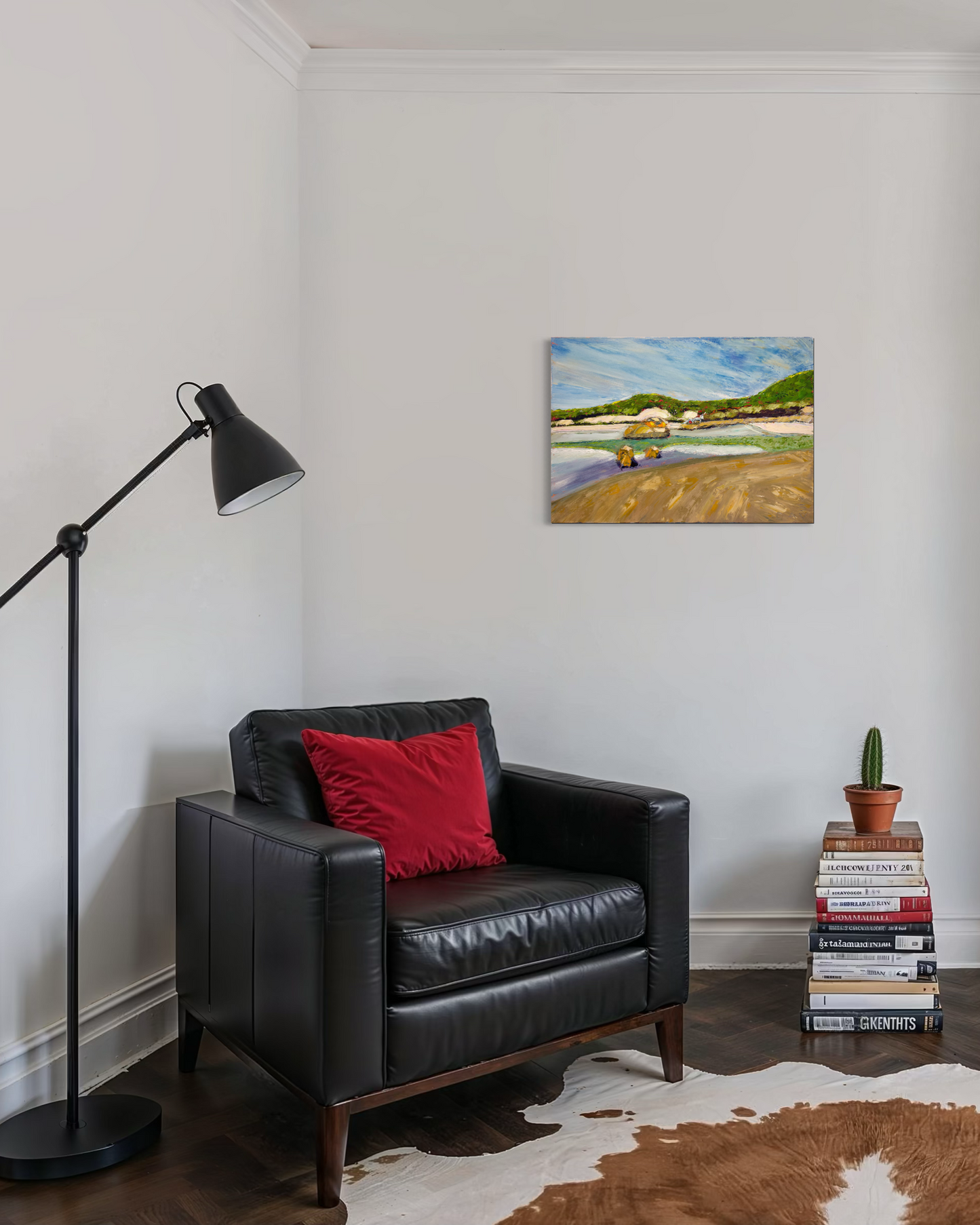 The Dunes That Echoed Back - 50cm x 70cm - Original Oil on Canvas
