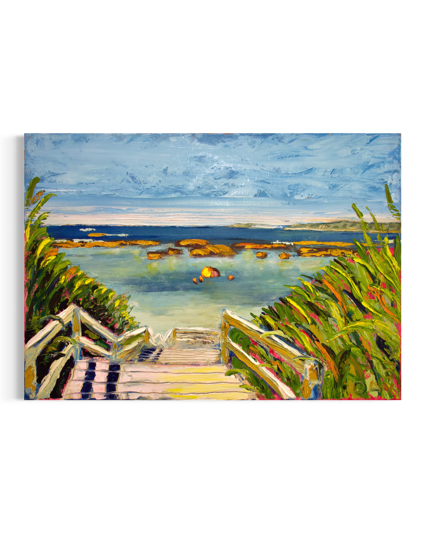 Stairway to Heaven - 50cm x 70cm - Oil on Canvas