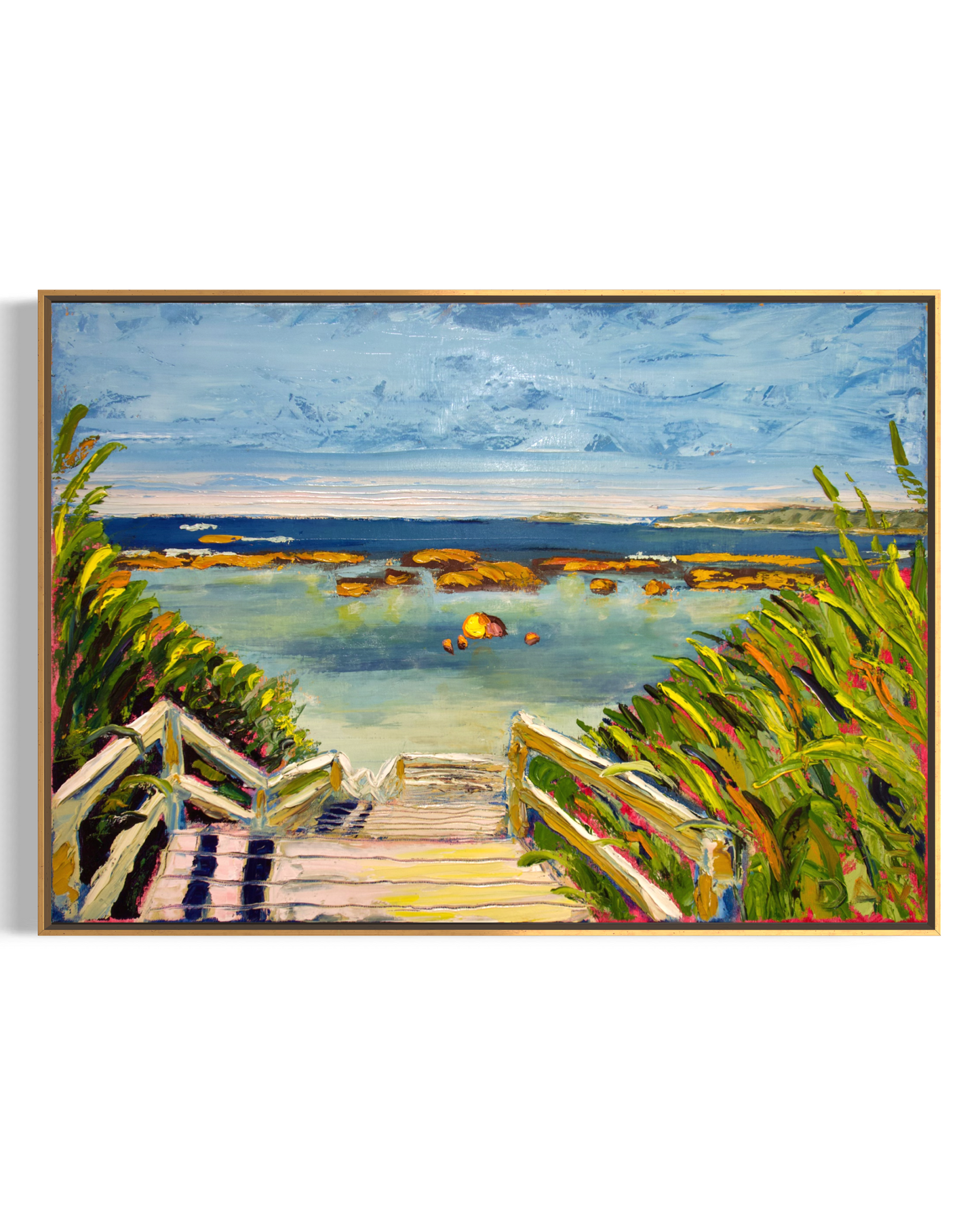 Stairway to Heaven - 50cm x 70cm - Oil on Canvas
