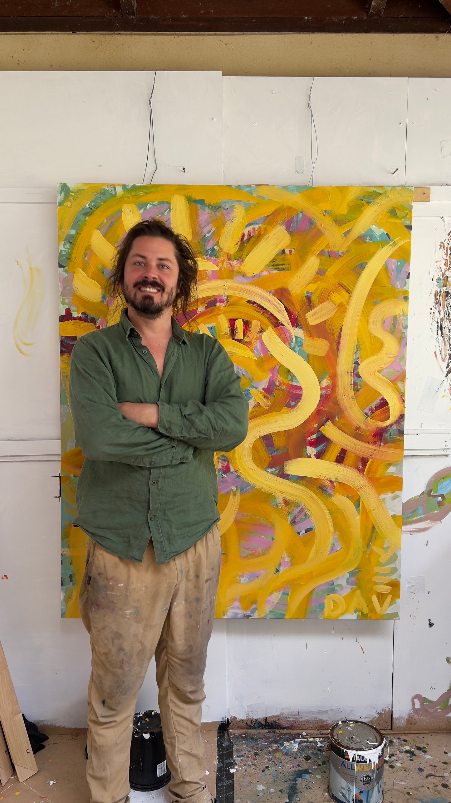 Eternal Sunshine and the Infinite Mind - 120cm x 150cm - Original Oil Painting on Canvas