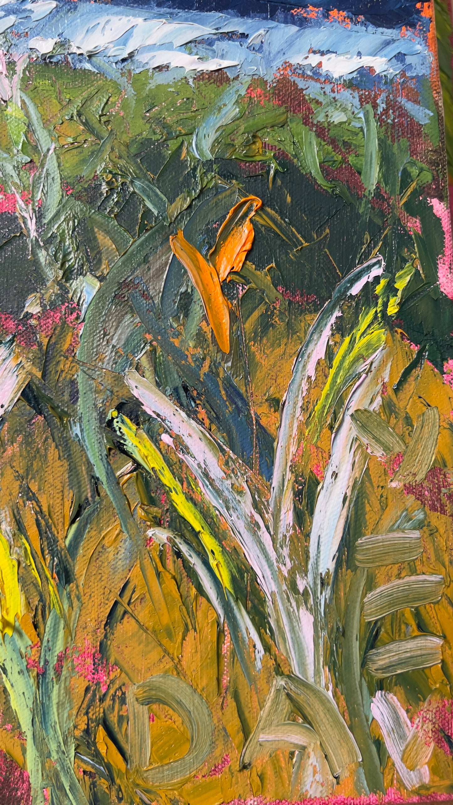 The Spirt in the Sky - 50cm x 70cm - Original Oil on Canvas