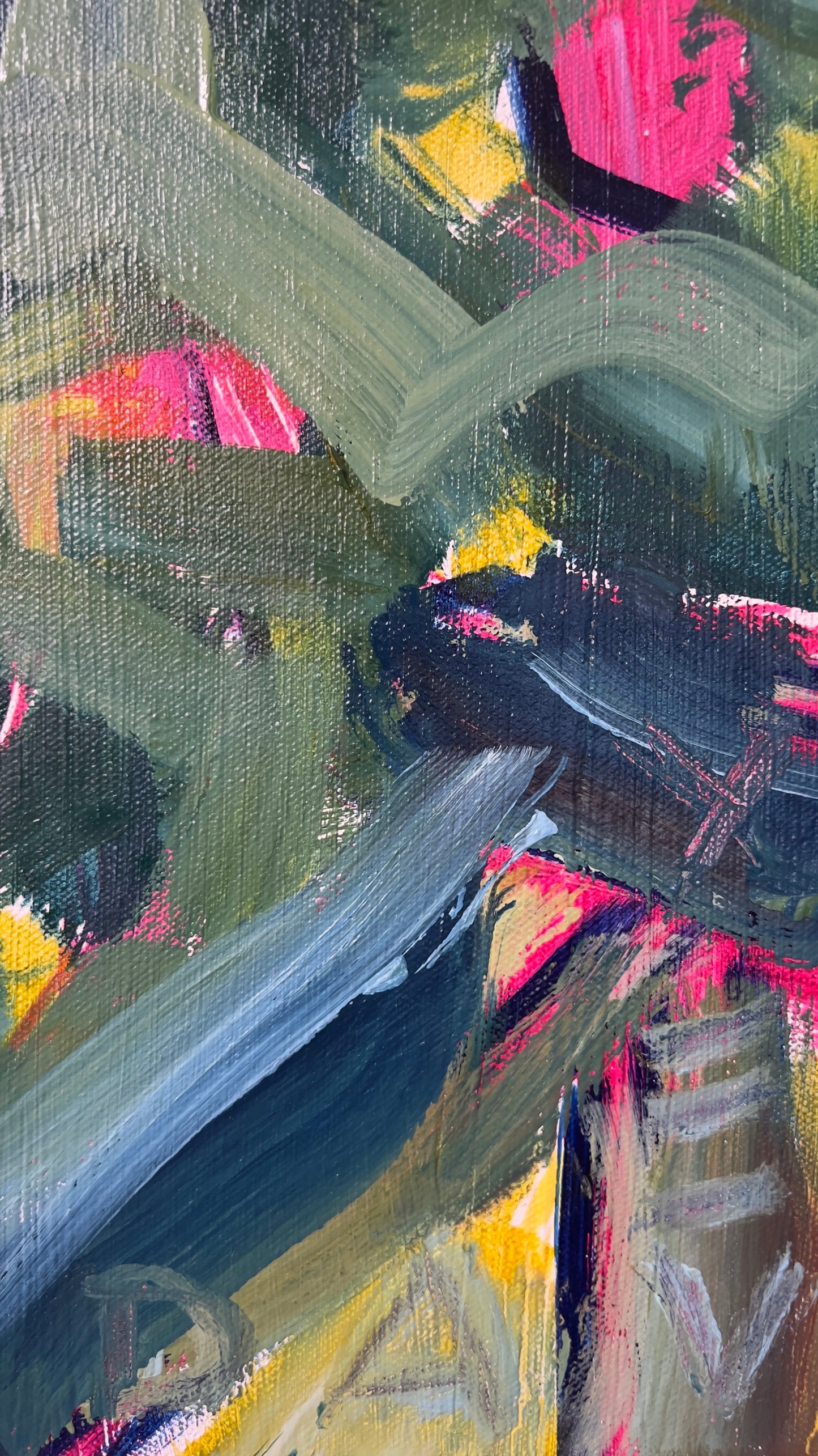 The Glow from Shelter Island -  50cm x 70cm - Original Oil on Canvas