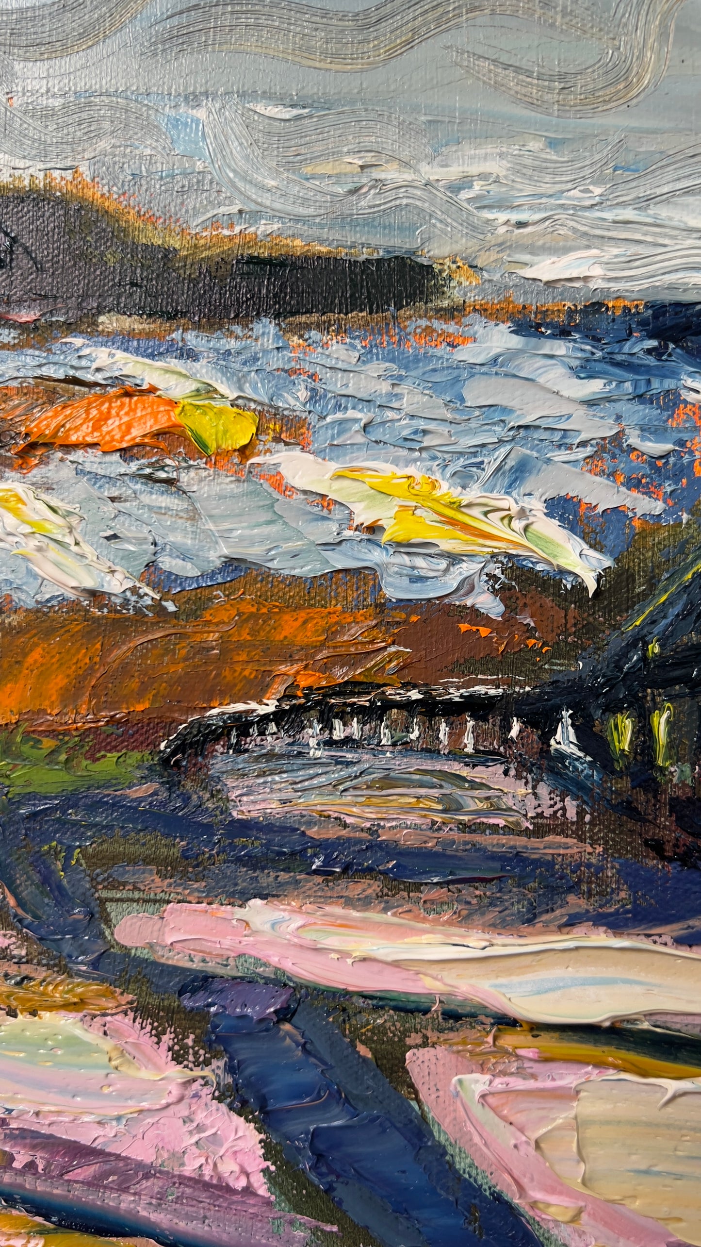 The Spirt in the Sky - 50cm x 70cm - Original Oil on Canvas