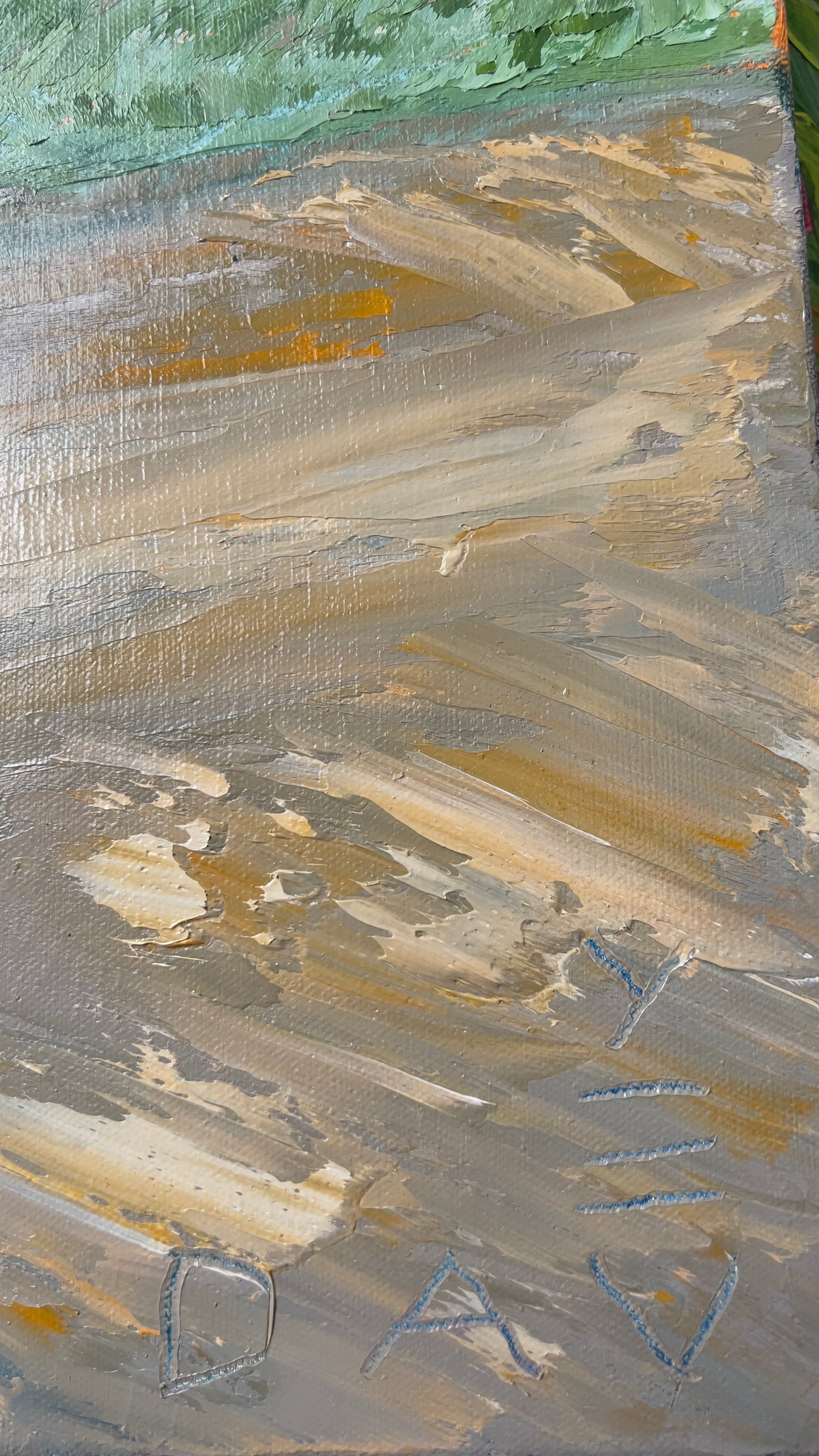 The Dunes That Echoed Back - 50cm x 70cm - Original Oil on Canvas