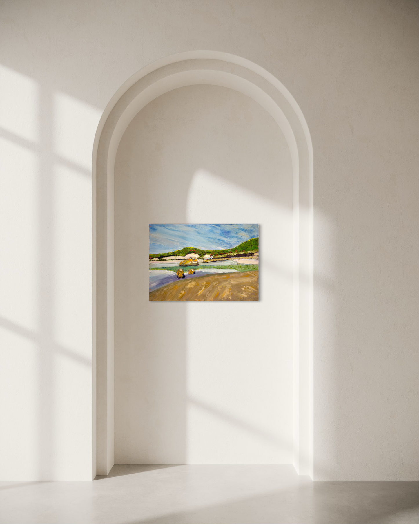 The Dunes That Echoed Back - 50cm x 70cm - Original Oil on Canvas