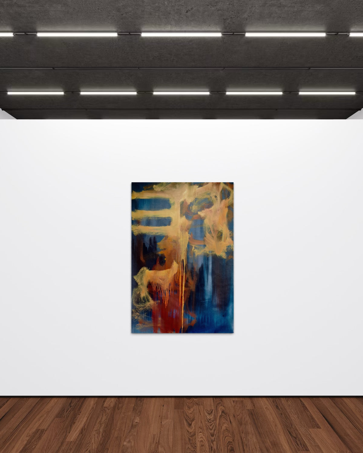 Light It Up And Watch Them Bleed - Original Oil Painting on Canvas