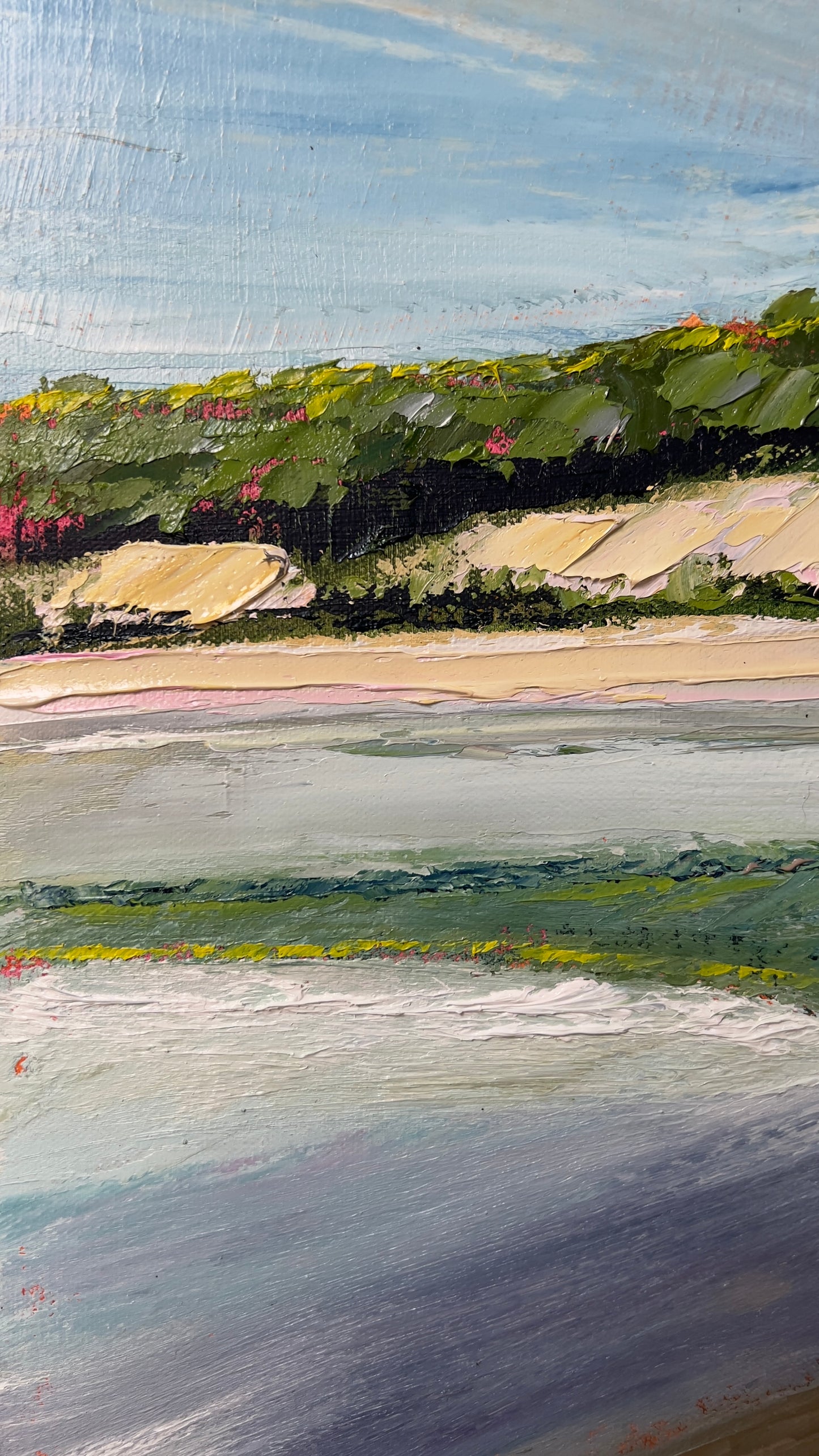 The Dunes That Echoed Back - 50cm x 70cm - Original Oil on Canvas