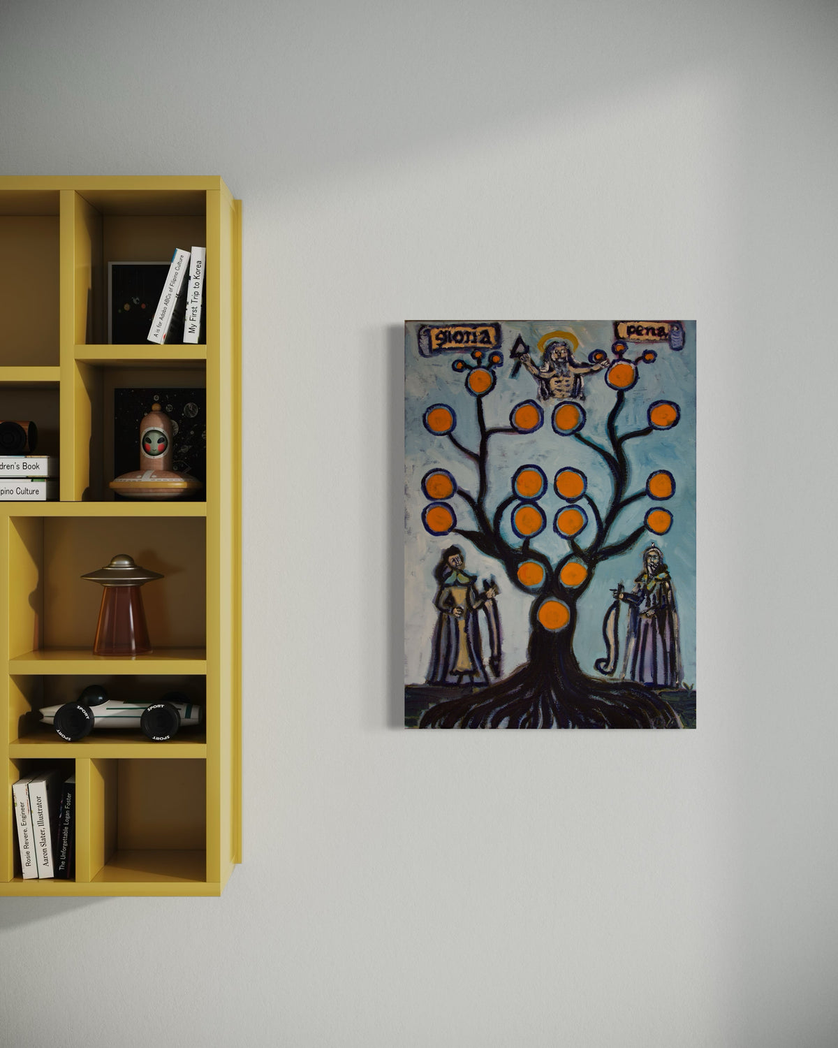 The Tree of Science - Original Oil on Canvas - 70cm x 50cm