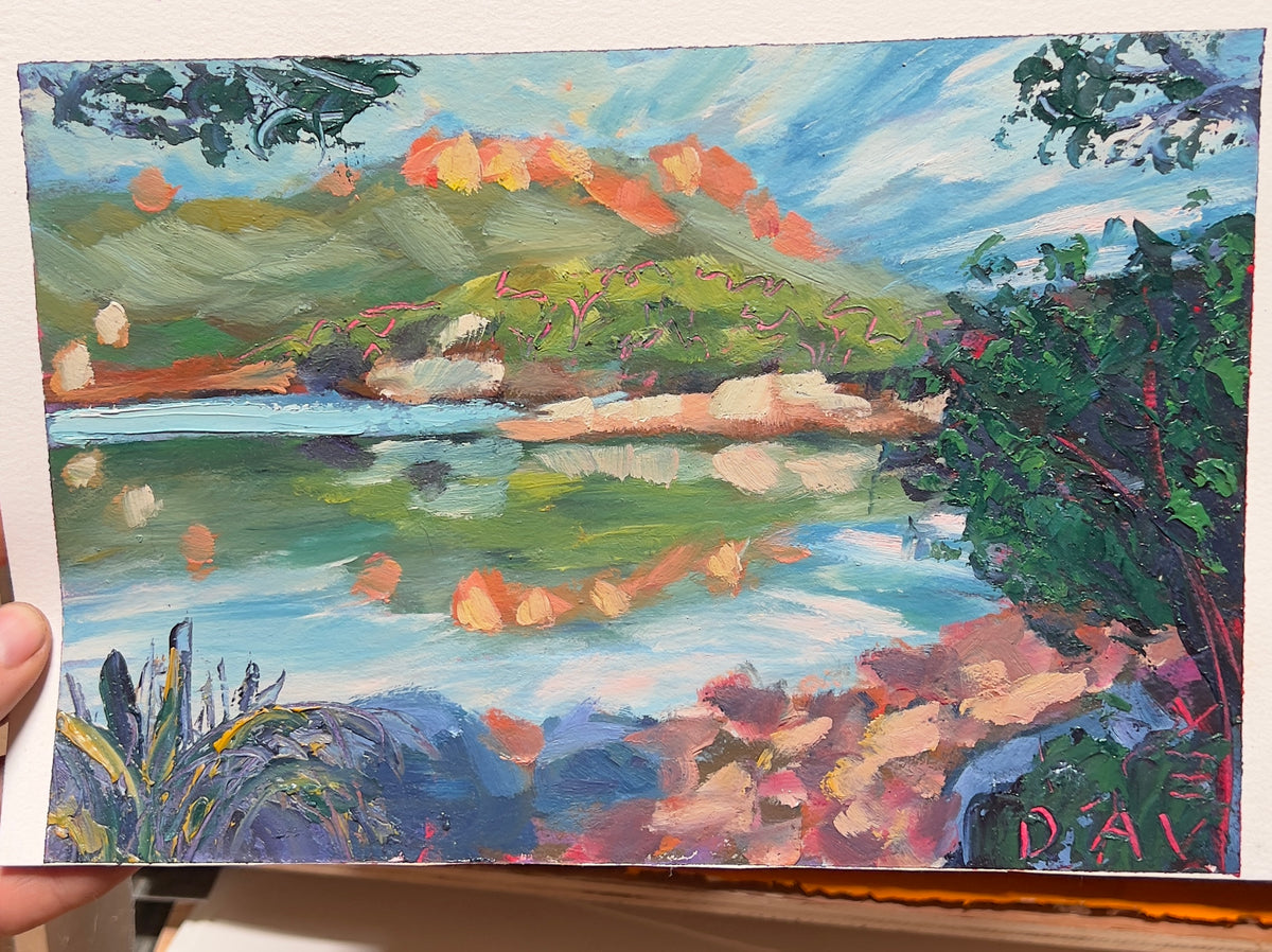 Waychinicup - 18cm x 27cm - Original Oil Painting on Arches Oil Paper - Unframed