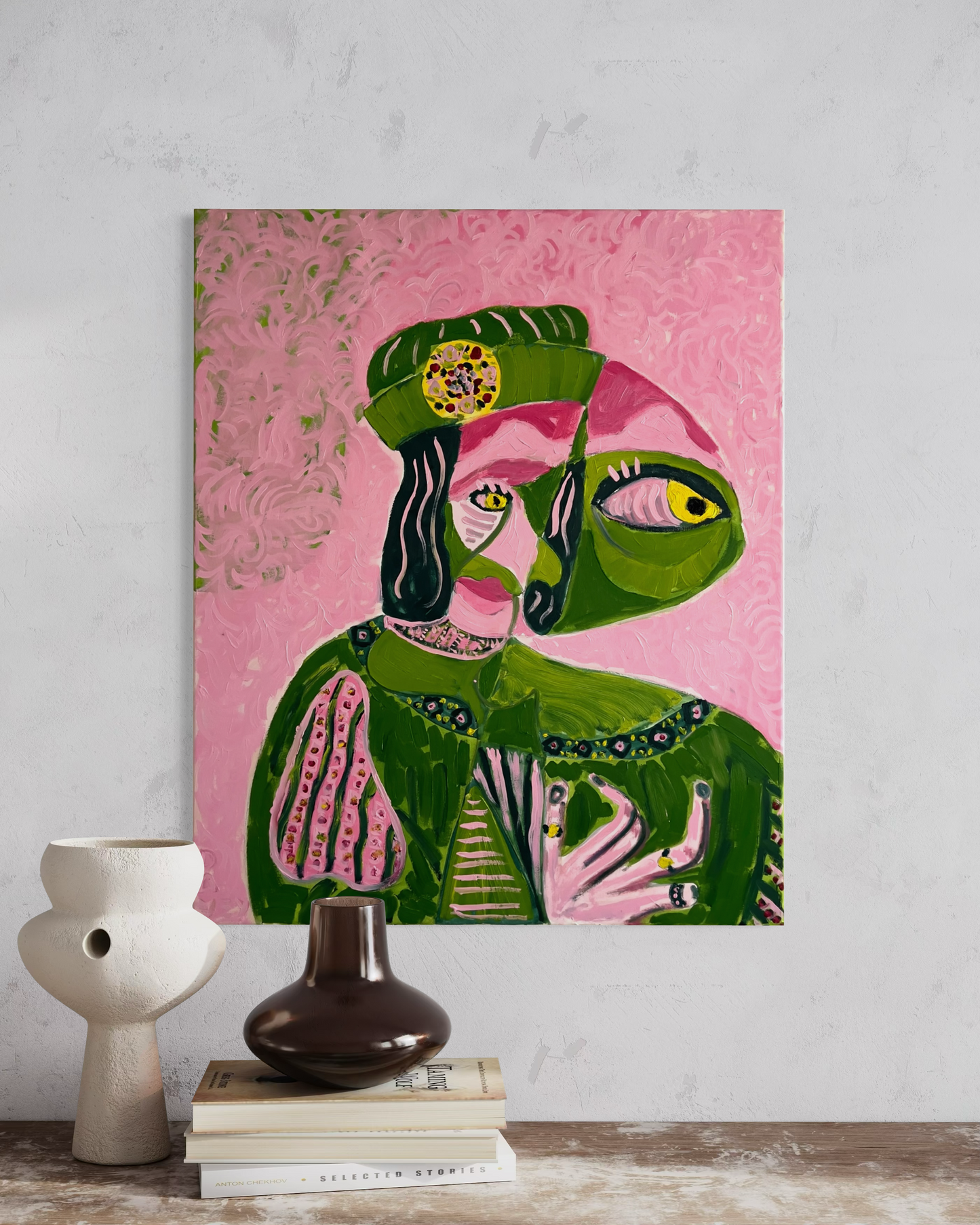 The Prince Who Saw Beyond Himself - 71cm x 84cm - Original Oil Painting on Canvas