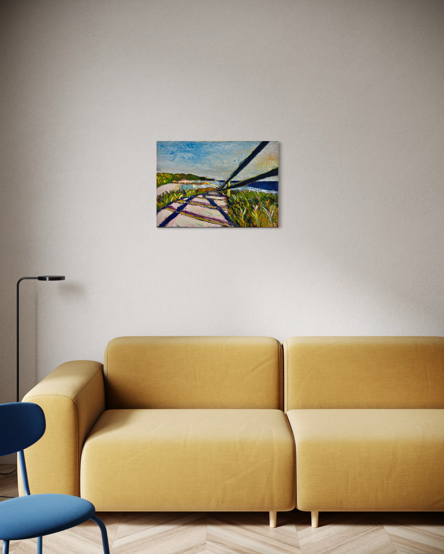 The Spirt in the Sky - 50cm x 70cm - Original Oil on Canvas