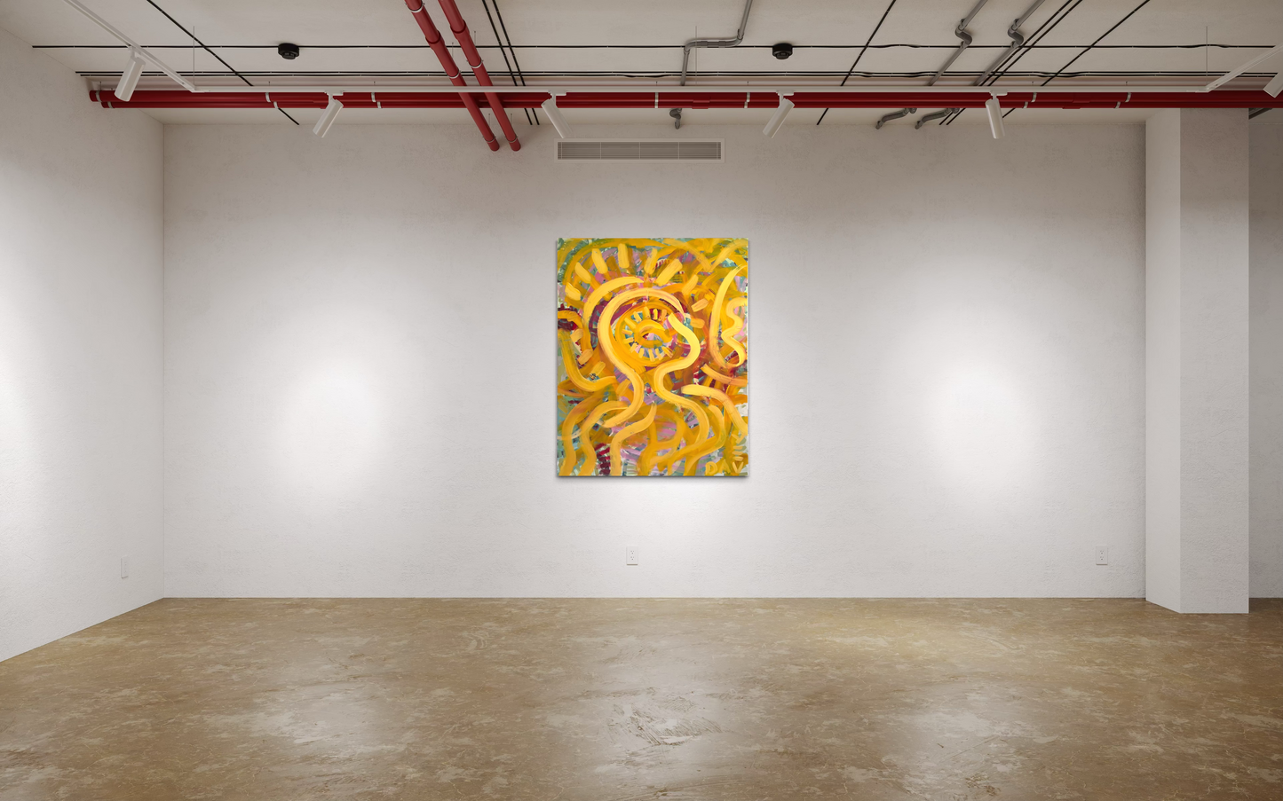 Eternal Sunshine and the Infinite Mind - 120cm x 150cm - Original Oil Painting on Canvas