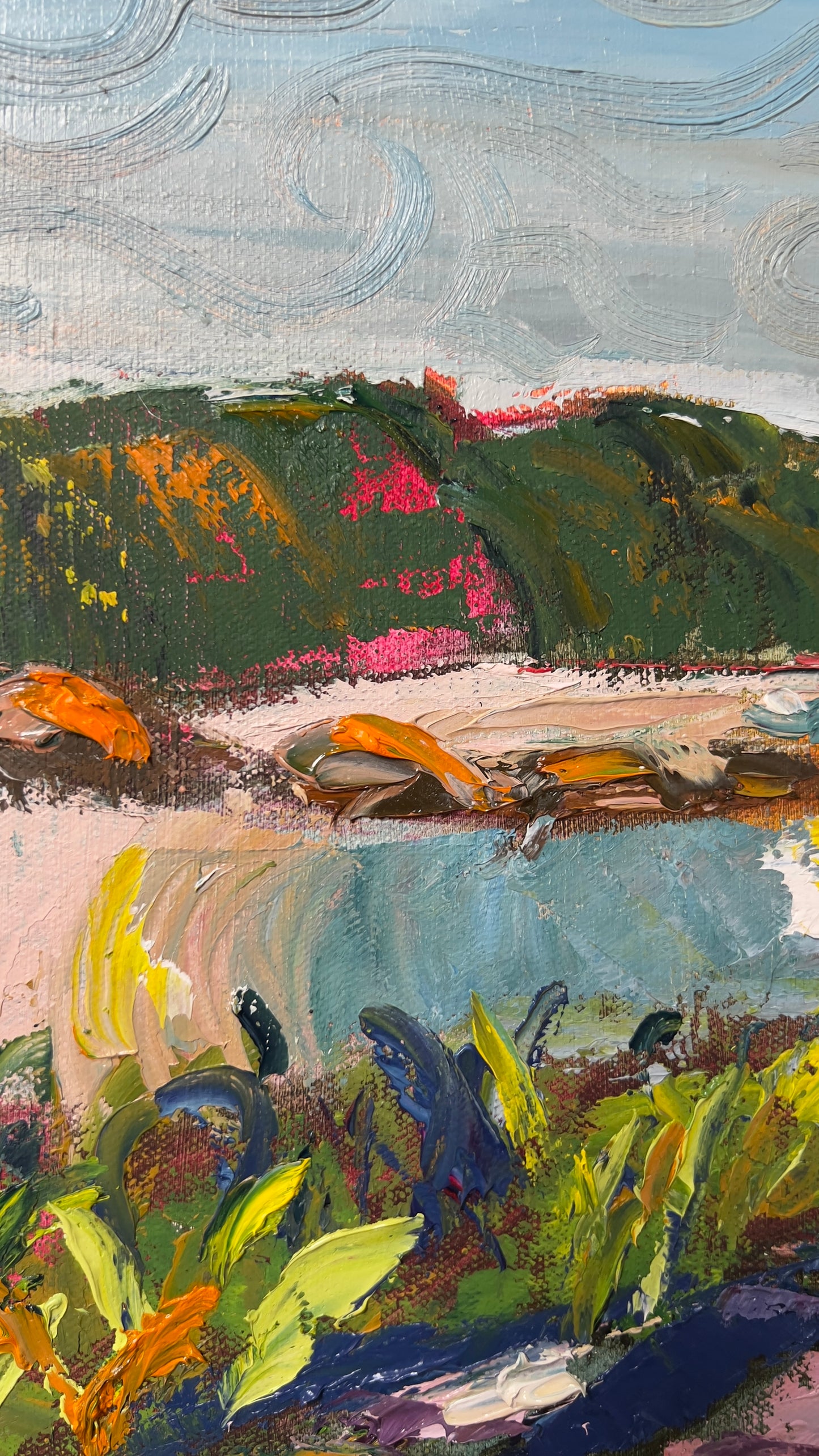 The Spirt in the Sky - 50cm x 70cm - Original Oil on Canvas
