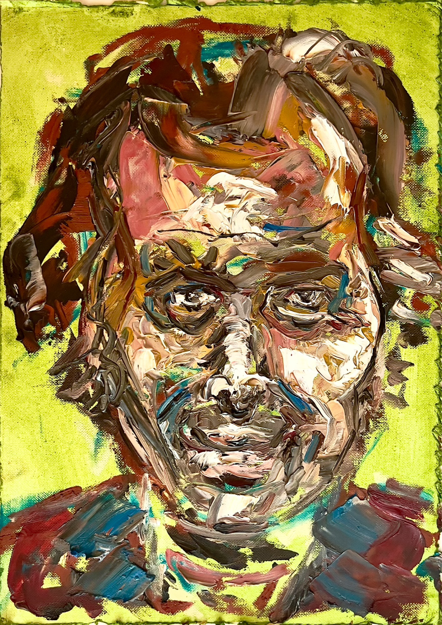 Jack Nicholson - A4 Size - Original Oil Painting
