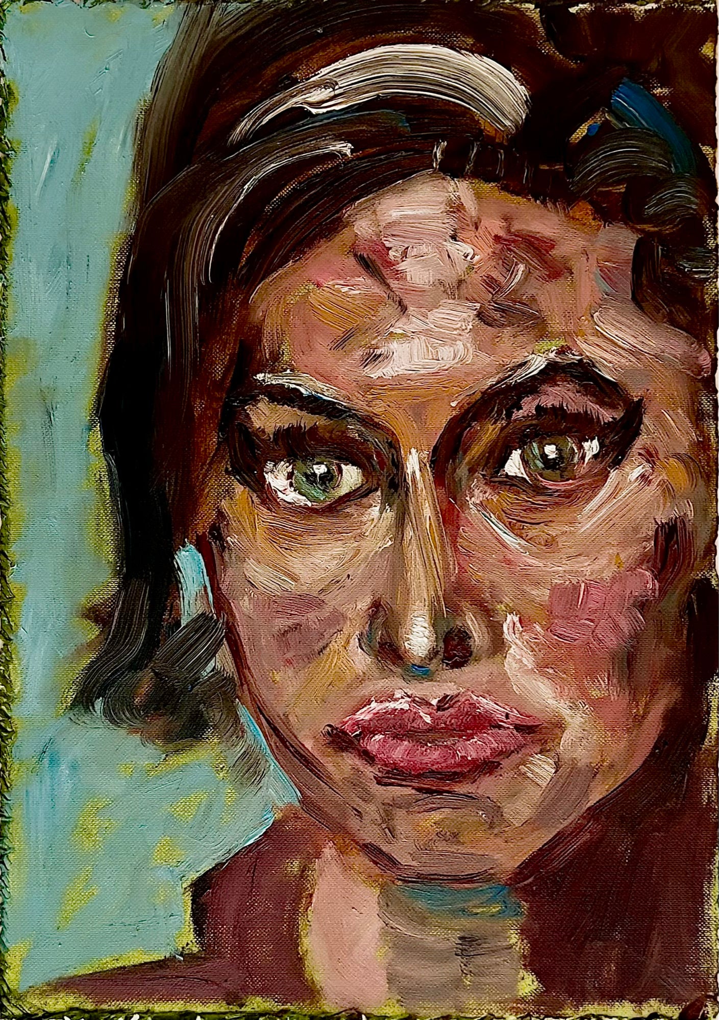 Amy Winehouse -A4 Size - Original Oil Painting
