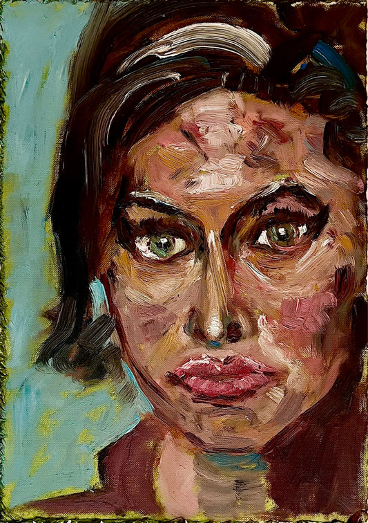 Amy Winehouse -A4 Size - Original Oil Painting