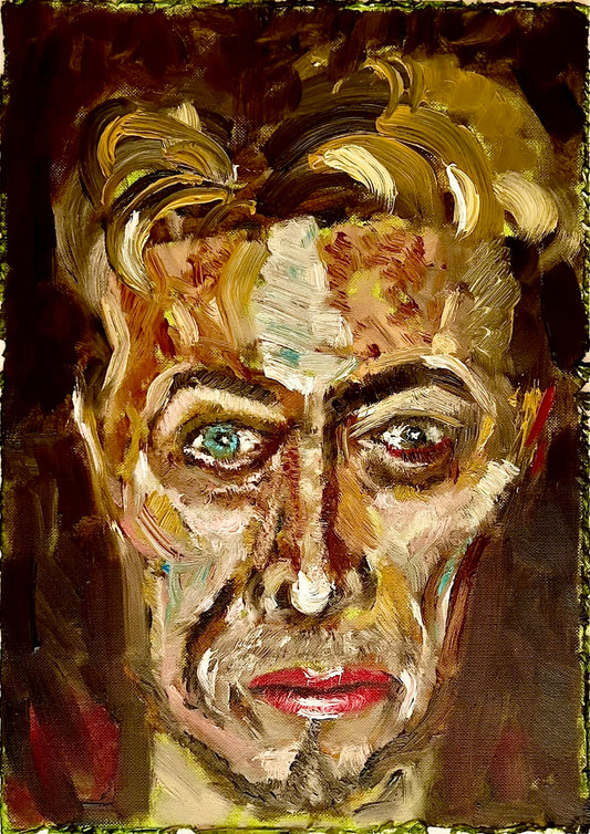 David Bowie - A4 Size - Original Portrait Painting