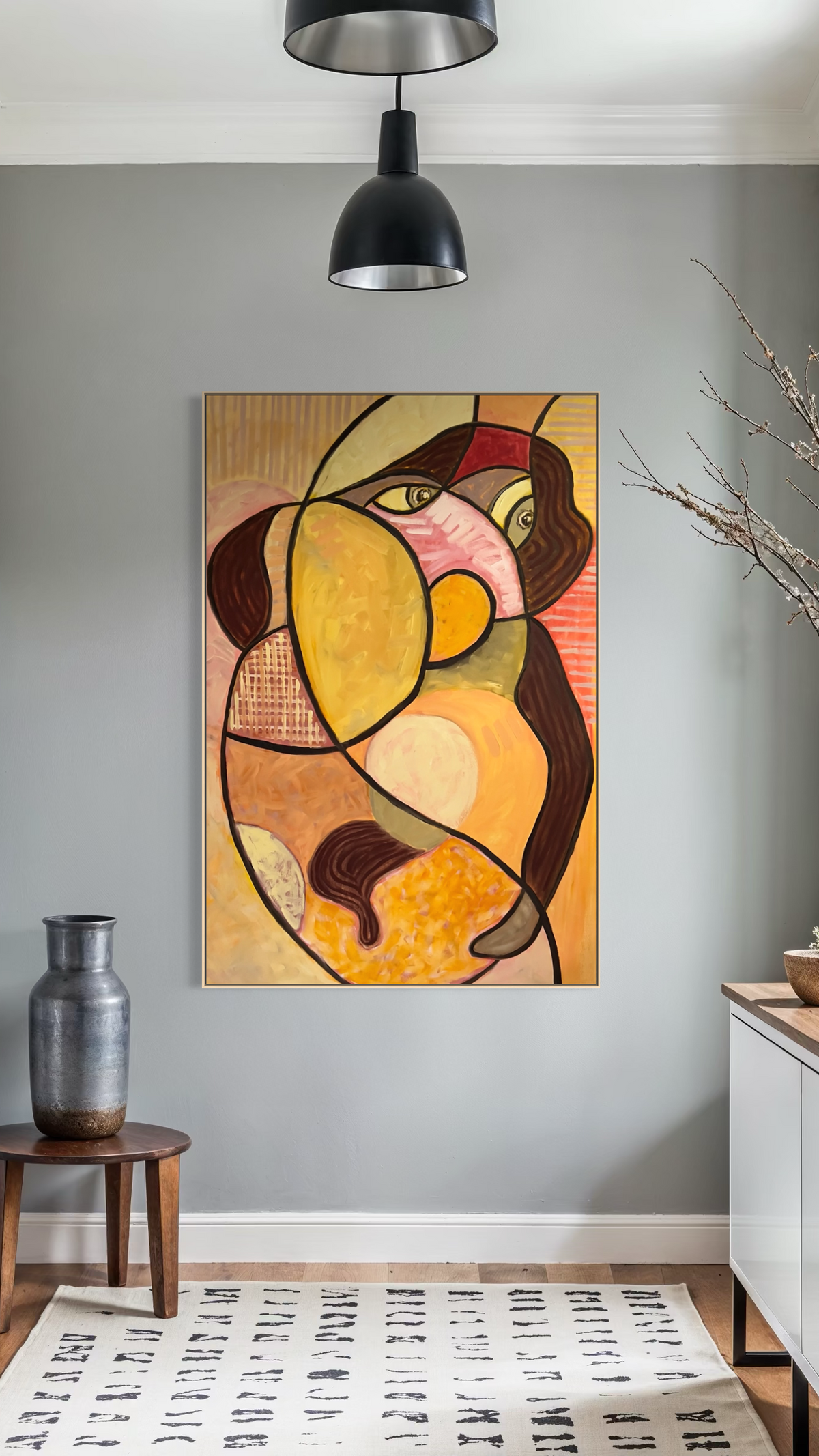 Held between movements - 100cm x 150cm - Oil on Canvas