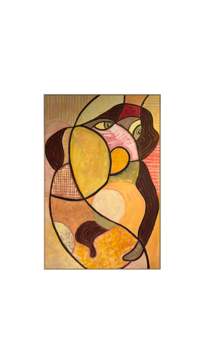 Held between movements - 100cm x 150cm - Oil on Canvas