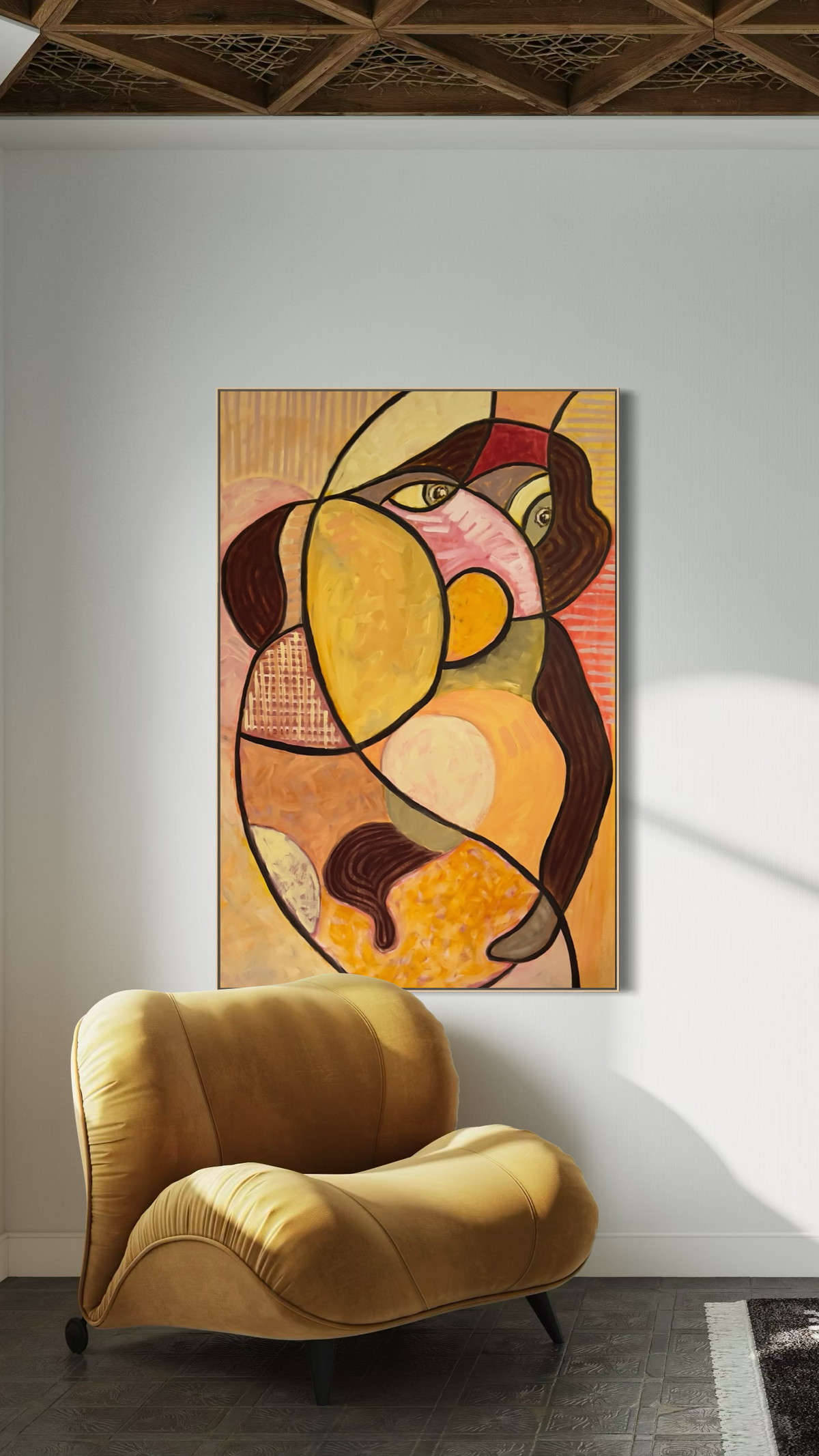 Held between movements - 100cm x 150cm - Oil on Canvas
