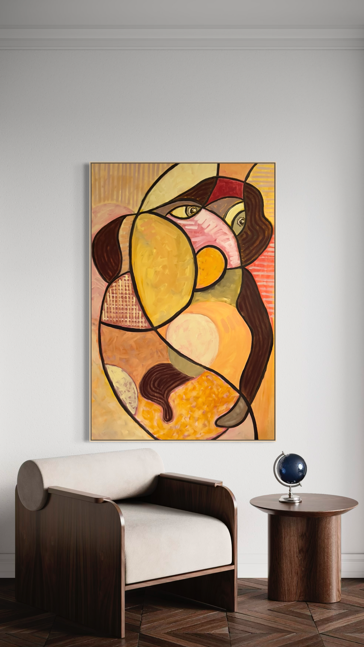 Held between movements - 100cm x 150cm - Oil on Canvas